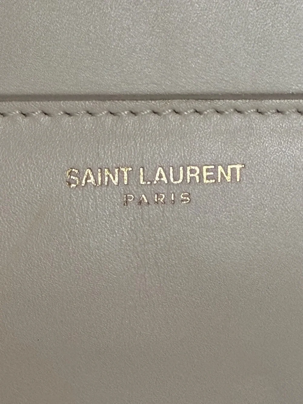Saint Laurent Leather Tote